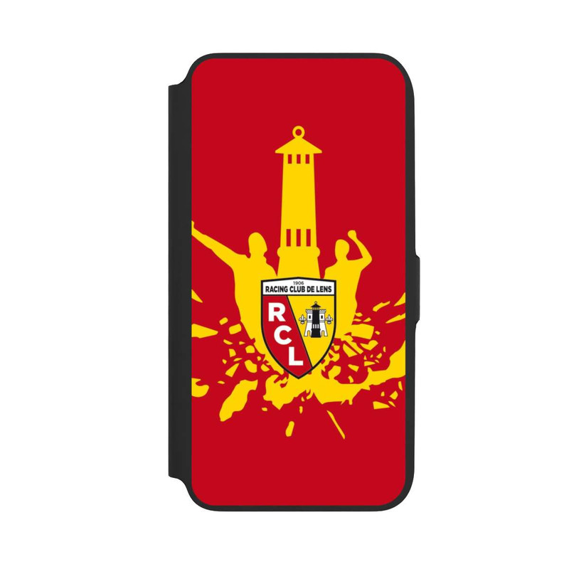 Galaxy A16 5G NIVOflip RC Lens Turm Gelb auf Rot