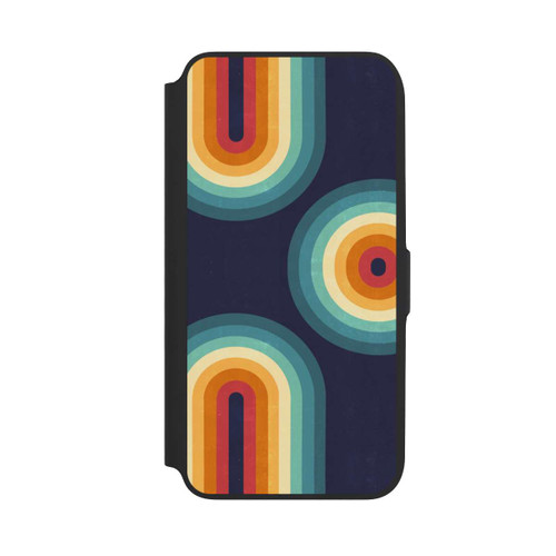 Samsung Galaxy A16 5G NIVOflip Double Rainbow on Blue