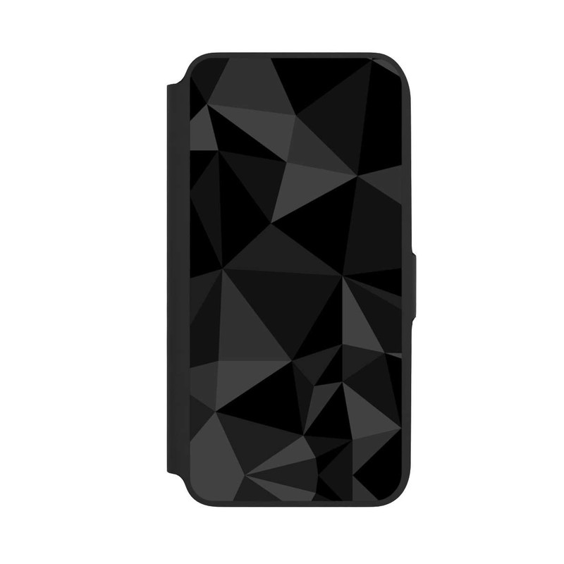 Galaxy A16 5G NIVOflip Polygon Pattern Black