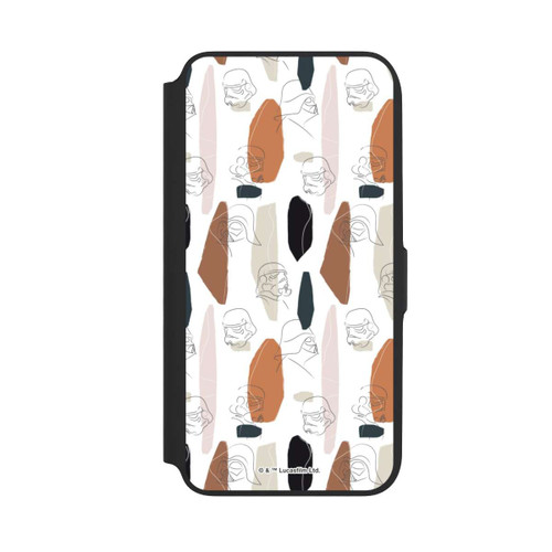 Samsung Galaxy A16 5G NIVOflip Dunkle Seite Line Art