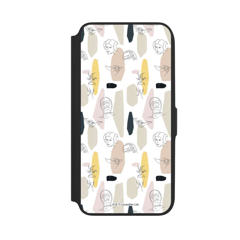 Galaxy A16 5G NIVOflip Helle Seite Line Art