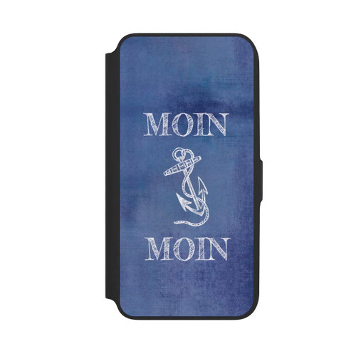 Samsung Galaxy A16 5G NIVOflip Moin Anker grunge blau