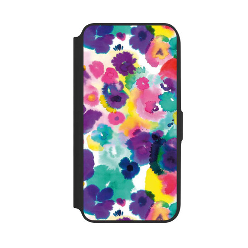 Samsung Galaxy A16 5G NIVOflip Aquarellblumen abstrakt
