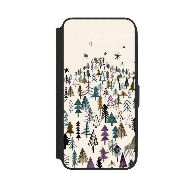 Galaxy A16 5G NIVOflip Mountain Trees Forest Purple