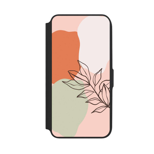 Samsung Galaxy A16 5G NIVOflip Modèle botanique abstrait 1