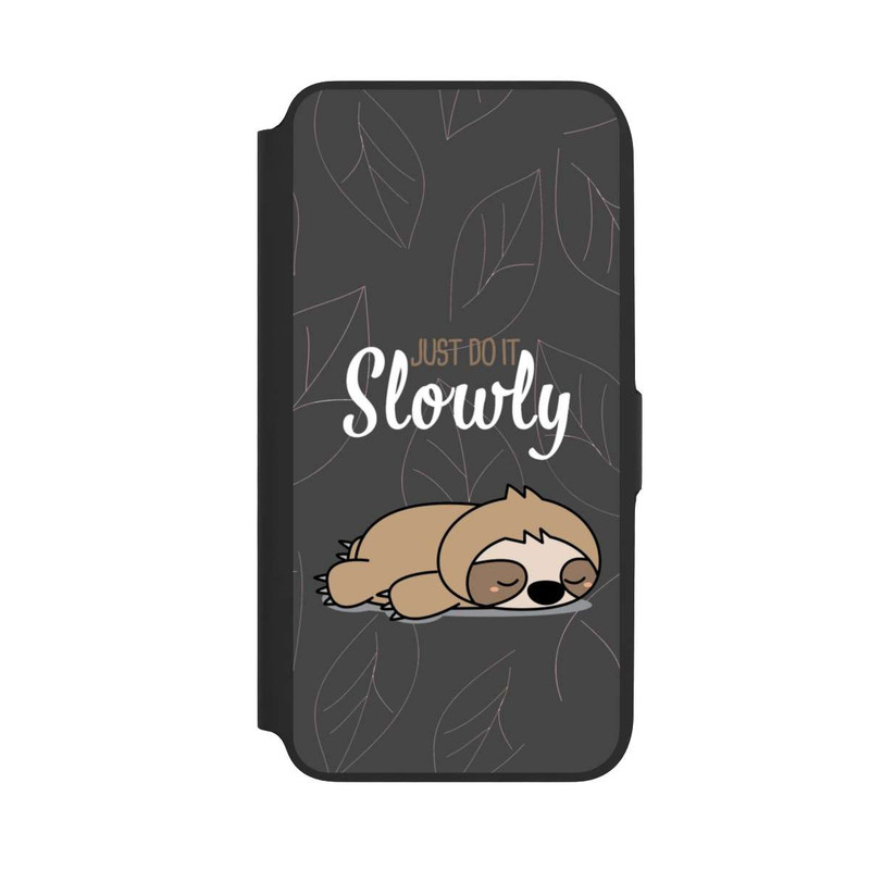 Galaxy A16 5G NIVOflip Just Do It Slowly Sloth Grey