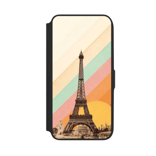Samsung Galaxy A16 5G NIVOflip Eiffelturm Regenbogen