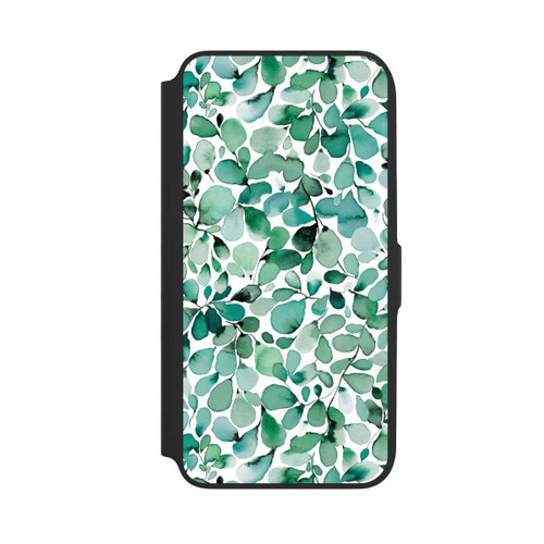 Samsung Galaxy A16 5G NIVOflip Aquarellmuster Blätter