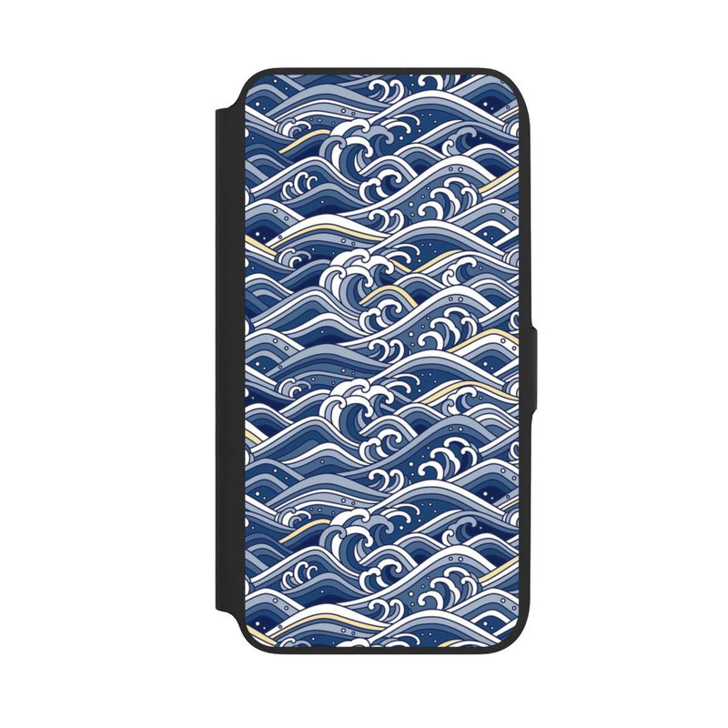 Galaxy A16 5G NIVOflip Vagues bleues kanagawa