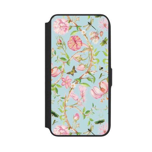 Samsung Galaxy A16 5G NIVOflip Vintage Botanic Flowers Blue