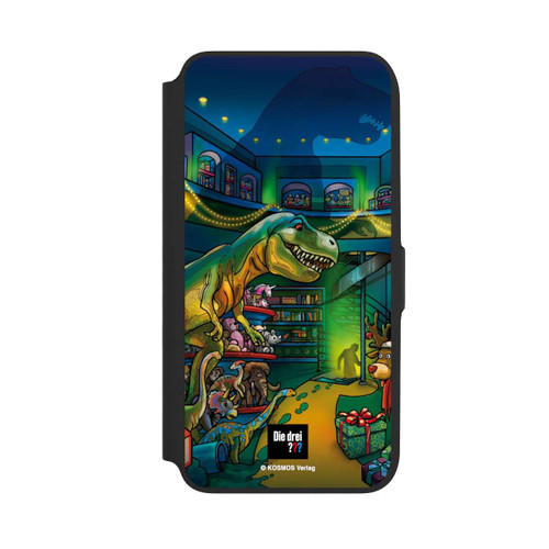 Samsung Galaxy A16 5G NIVOflip Die Drei Fragezeichen Dino