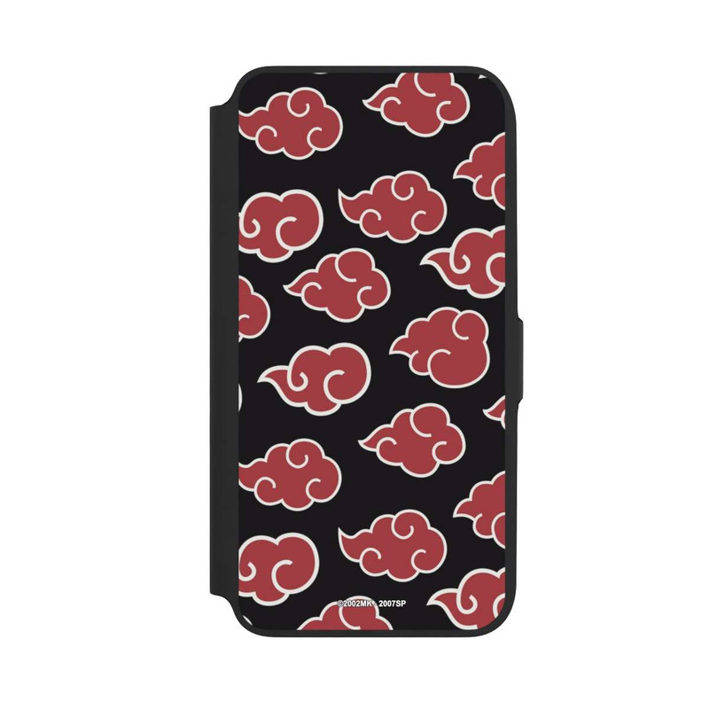 Galaxy A16 5G NIVOflip Akatsuki Pattern Black Big