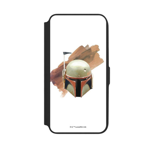 Samsung Galaxy A16 5G NIVOflip Boba Fett Helm Weiß