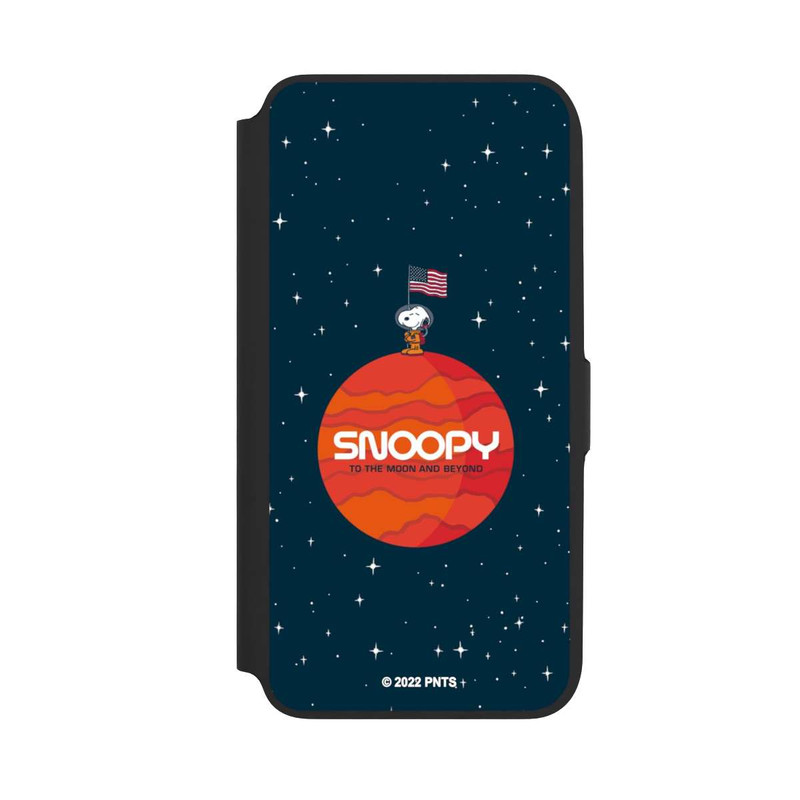 Galaxy A16 5G NIVOflip Snoopy Voyageur de l'espace Orange