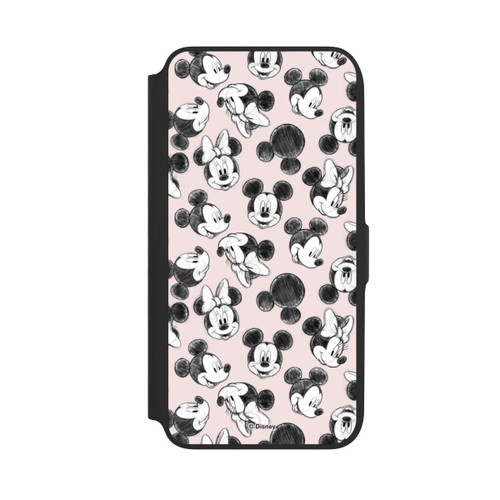 Samsung Galaxy A16 5G NIVOflip Minnie &amp; Mickey Many Faces Pink