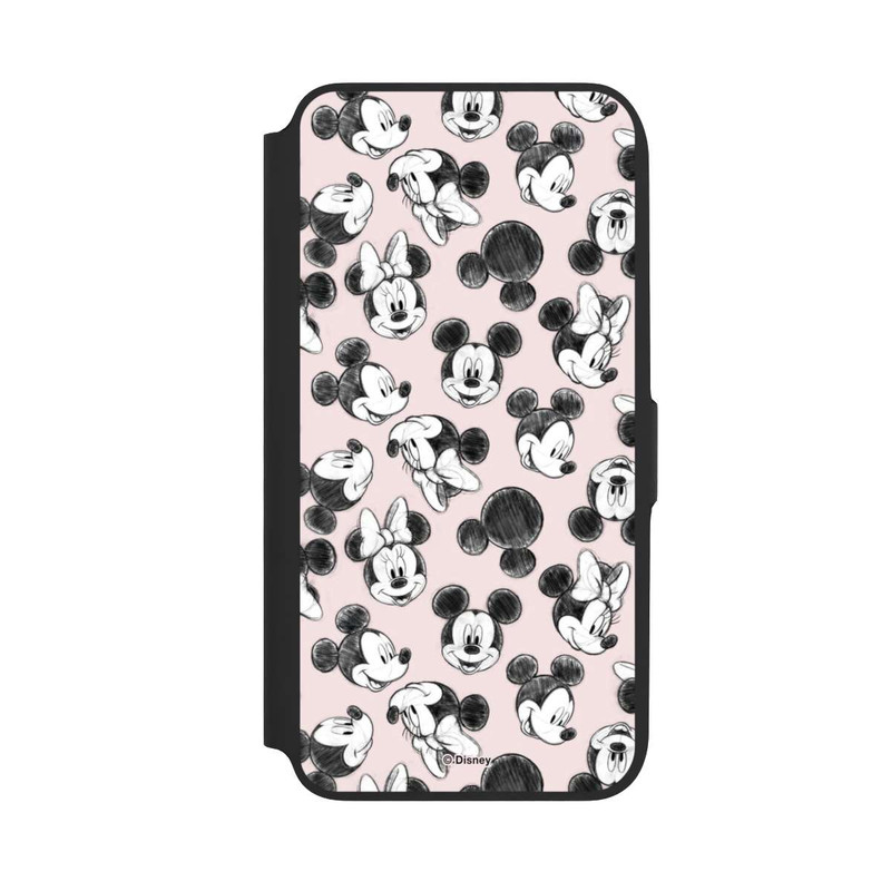 Galaxy A16 5G NIVOflip Minnie & Mickey Viele Gesichter Pink