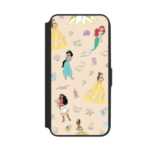 Samsung Galaxy A16 5G NIVOflip Princess Pattern Beige Disney Princess