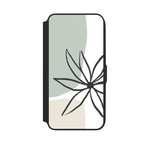 Samsung Galaxy A16 5G NIVOflip Blume Minze und Sahne