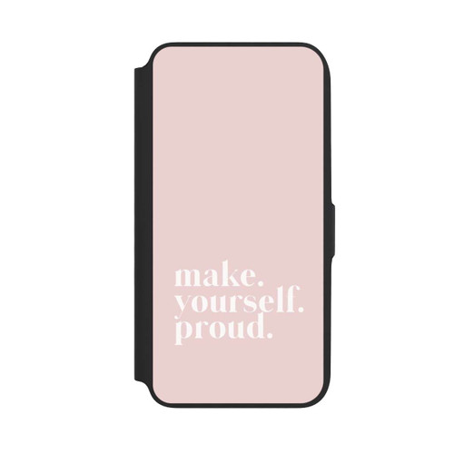 Samsung Galaxy A16 5G NIVOflip Make Yourself Proud Zitat - Altrosa