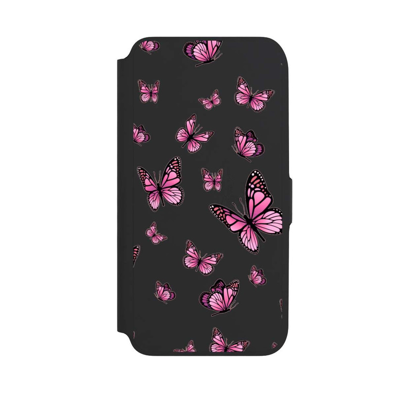 Galaxy A16 5G NIVOflip Papillons roses sans Fond
