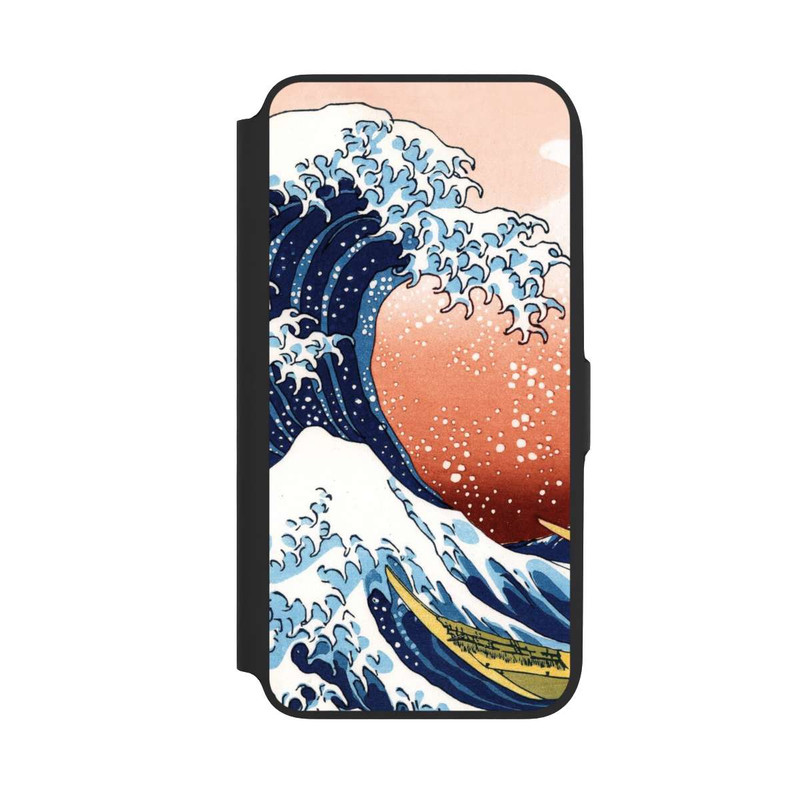 Galaxy A16 5G NIVOflip La Grande Vague de Kanagawa Rouge