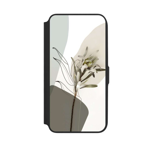 Samsung Galaxy A16 5G NIVOflip Boho Line Art Olive Green