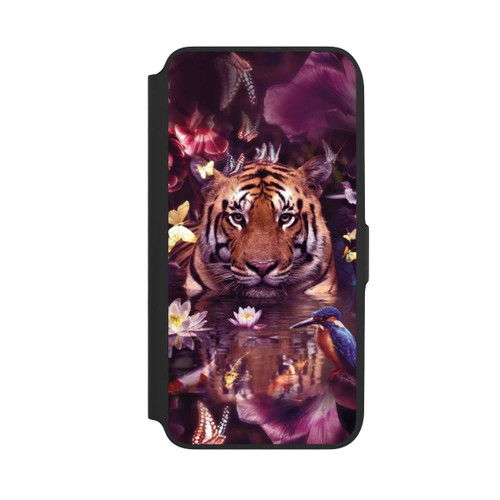 Samsung Galaxy A16 5G NIVOflip Tiger Blumenrahmen