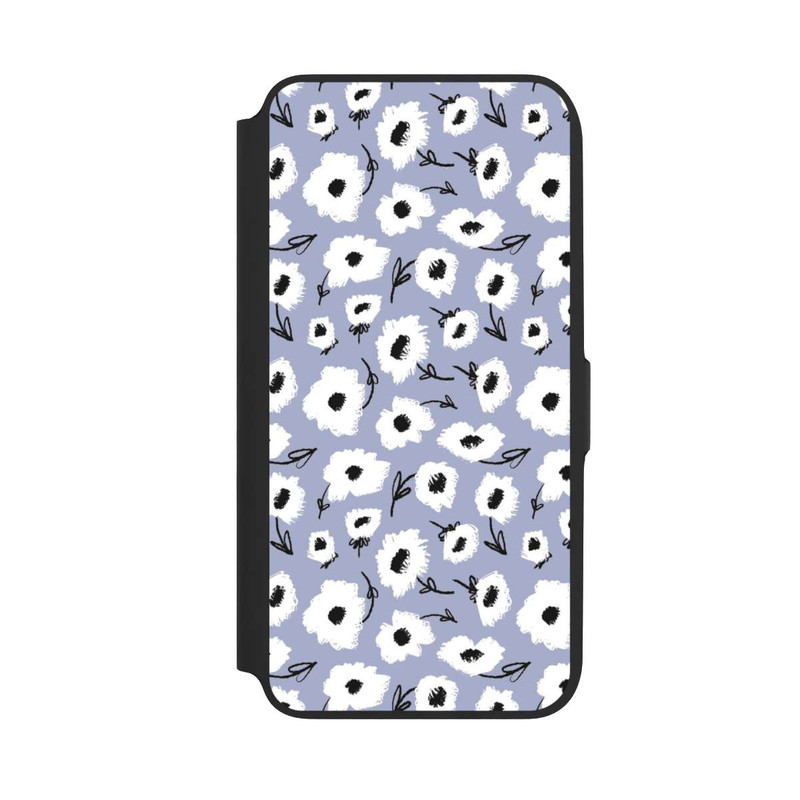Galaxy A16 5G NIVOflip Pattern Fleurs Lilas
