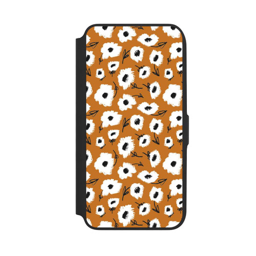 Samsung Galaxy A16 5G NIVOflip Pattern Fleurs Ocres