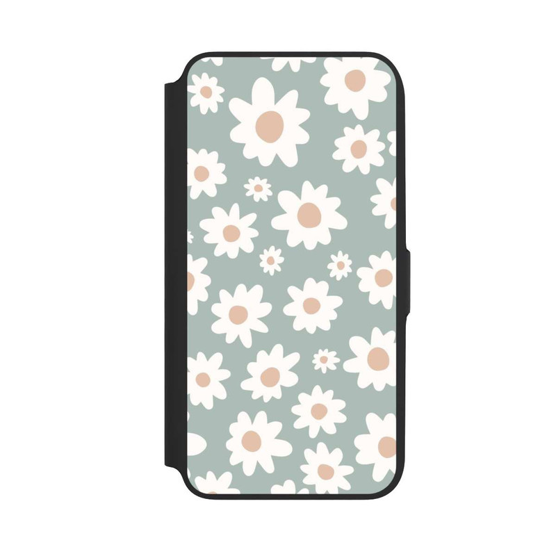 Galaxy A16 5G NIVOflip Marguerites Pattern Vert