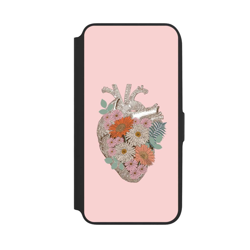 Galaxy A16 5G NIVOflip Cœur Fleuri Vintage
