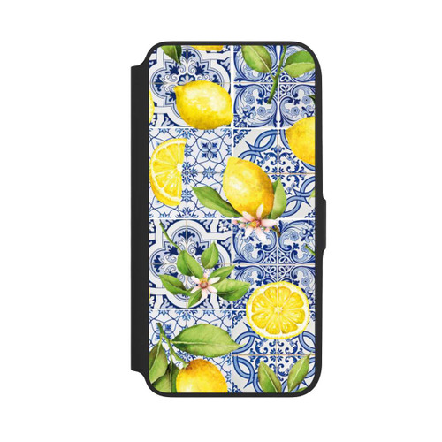 Samsung Galaxy A16 5G NIVOflip Griechische Zitronen Muster