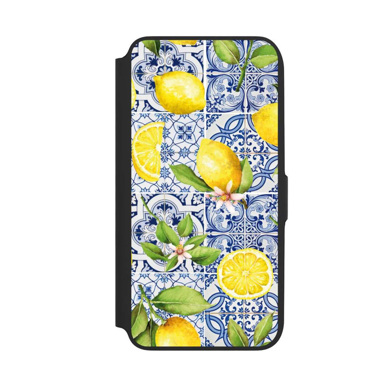 Galaxy A16 5G NIVOflip Griechische Zitronen Muster