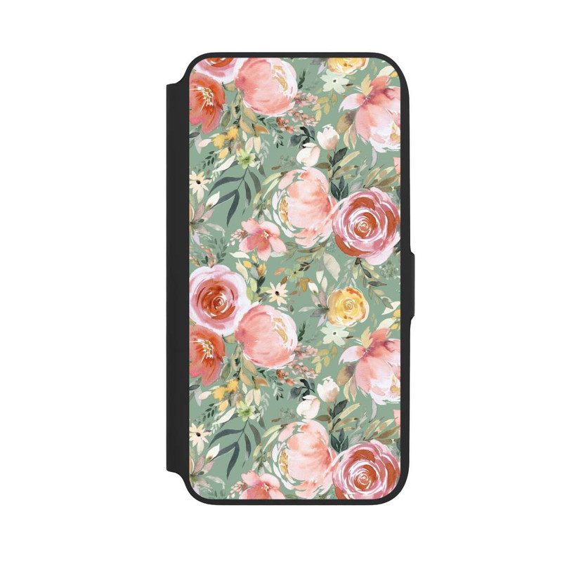 Galaxy A16 5G NIVOflip Bouquet de Pivoines Pastelles