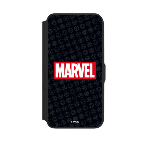 Samsung Galaxy A16 5G NIVOflip Marvel Logo Black Red 