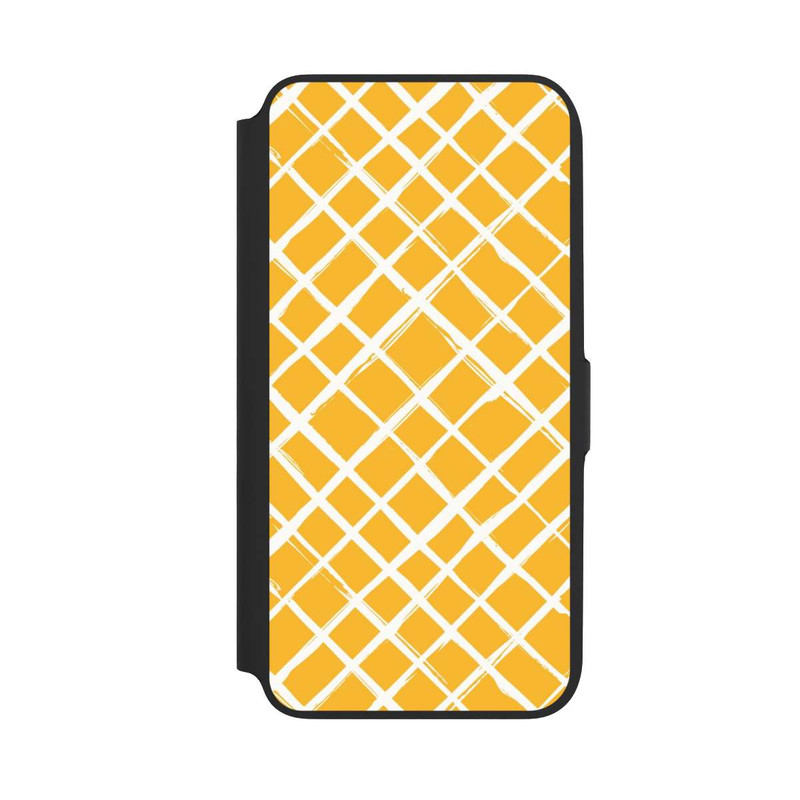 Galaxy A16 5G NIVOflip Handdrawn Check Pattern