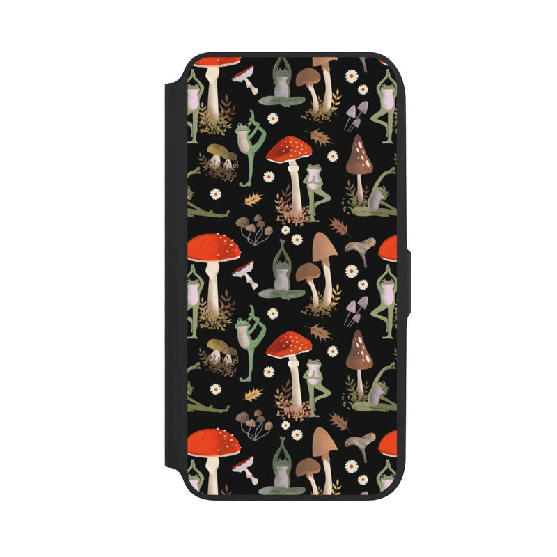 Galaxy A16 5G NIVOflip Grenouilles Yoga & Champignons