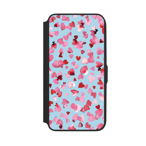 Samsung Galaxy A16 5G NIVOflip Saint Valentin Amour Coeurs Rose Bleu