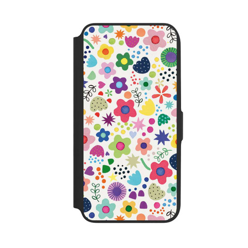 Samsung Galaxy A16 5G NIVOflip Psychedelische Blumen bunt
