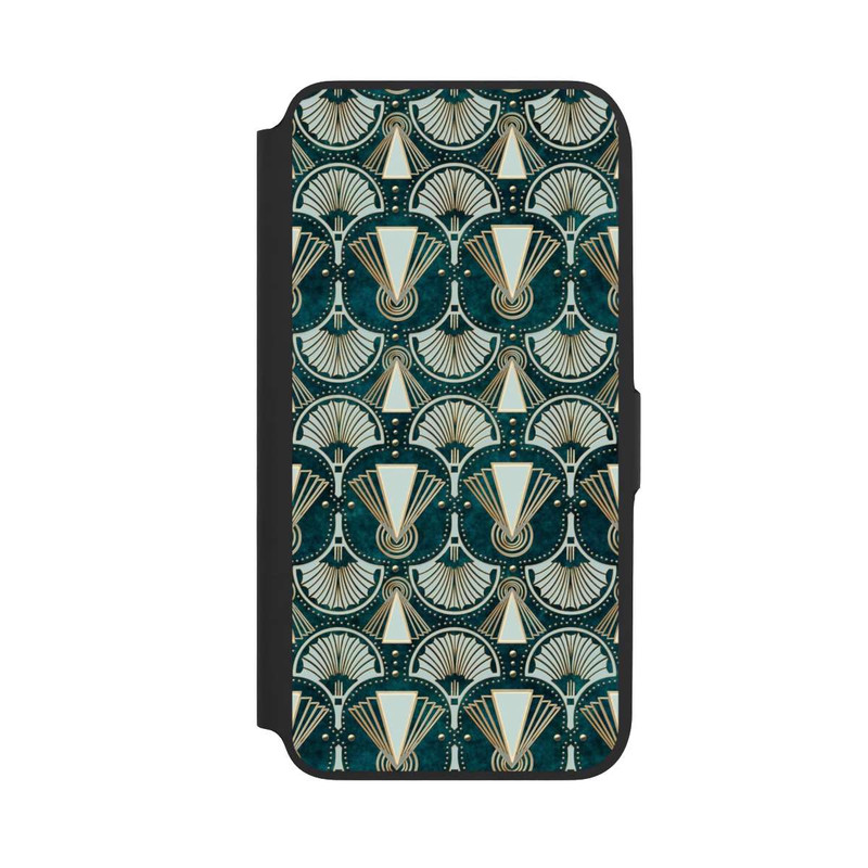 Galaxy A16 5G NIVOflip Art Deco Green Pattern