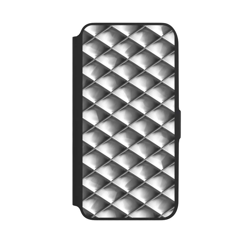 Galaxy A16 5G NIVOflip Glamour Silver Squares