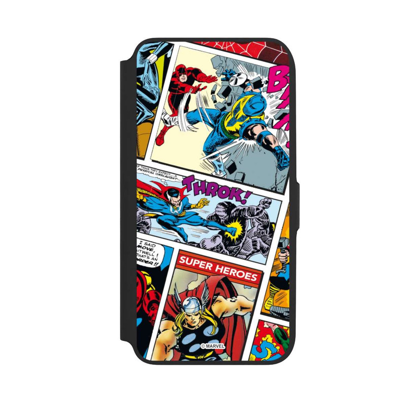 Galaxy A16 5G NIVOflip Marvel Retro Comic Blue