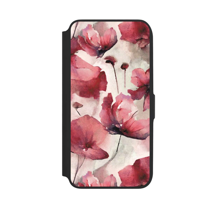 Galaxy A16 5G NIVOflip Wilde Mohnblumen