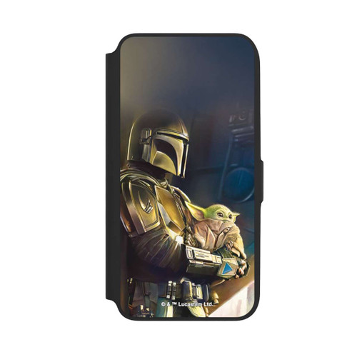 Samsung Galaxy A16 5G NIVOflip Mandalorian and Grogu inside Ship