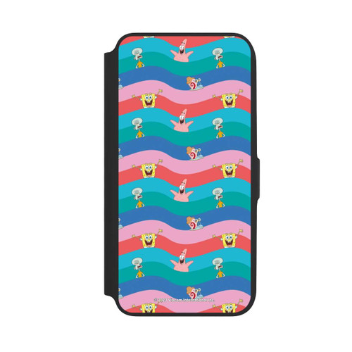 Samsung Galaxy A16 5G NIVOflip Spongebob Freunde Bunte Wellen