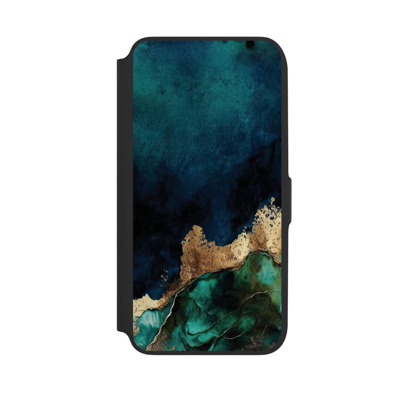 Galaxy A16 5G NIVOflip Petrol Blue Gold