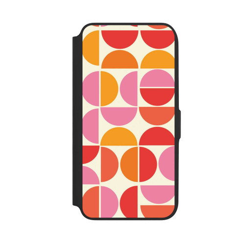 Samsung Galaxy A16 5G NIVOflip Retro Trend Muster Orange
