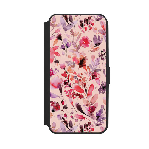 Samsung Galaxy A16 5G NIVOflip Künstlerische Blumen Viva Magenta