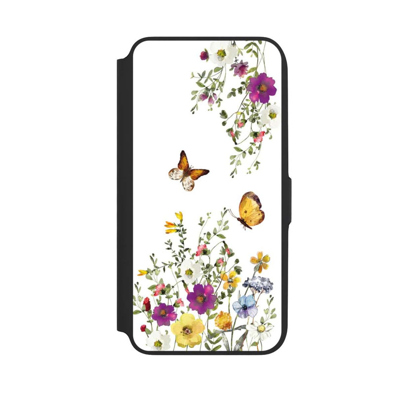 Galaxy A16 5G NIVOflip Papillons et fleurs colorées