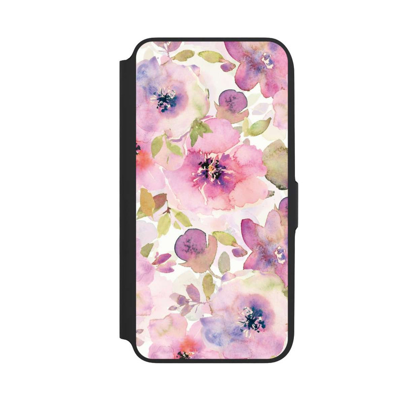 Galaxy A16 5G NIVOflip Tapete mit rosa Blumen